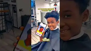 He Asked for the Endrick Haircut! ⚽️ | Kids Haircut Transformation 2026#shorts #shorthaircut #barber