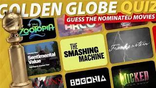 Guess the Golden Globe 2026 Nominated Movies 🏆 Movie Quiz