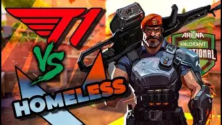 T1 vs HOMELESS - PAX Arena Valorant Invitational [highlights]