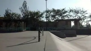 Ollie - FAIL Ollie over chain. Attemp#2