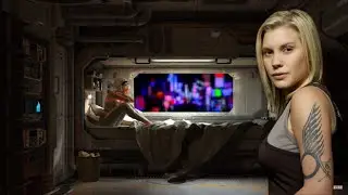 ASMR Dystopia Futurescape Screensaver [no ads] Relaxing Scifi Movie Soundtrack