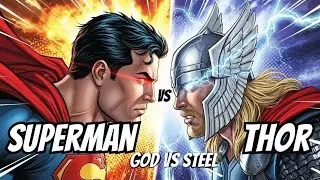 Superman vs Thor &ndash; God of Thunder vs Man of Steel