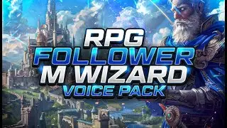RPG Follower - Male Wizard Voice Pack - Preview 1