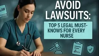 Avoid Lawsuits: Top 5 Legal Must-Knows for Every Nurse