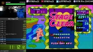 SNES - Panel de Pon (Stage Clear Speedrun) - 14:02 IGT (20:45 RTA)