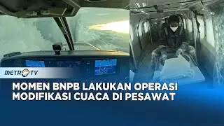 Armada Pesawat BNPB Lakukan Operasi Modifikasi Cuaca DKI Jakarta dan Jawa Barat