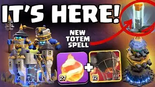 Townhall 18 is HERE! New Spell is OP and Fireball Rocketloons at th18! (Clash of Clans)