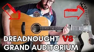 Dreadnought VS Grand Auditorium - Crafter guitars
