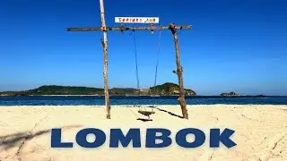 LOMBOK by motorbike / Pink Beach, volcano Rinjani, Senggigi, Tanjung Aan / Indonesia Travel Vlog