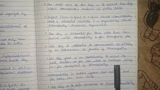 World homoeopathy day/essay on World homoeopathy day#kadyanacademy#