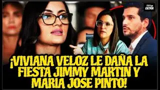 &iexcl;VIVIANA VELOZ LE DA&Ntilde;A LA FIESTA JIMMY MART&Iacute;N Y MAR&Iacute;A JOSE PINTO!