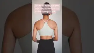 Our Two Fav Aesthetics Together in our New Sports Bra