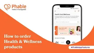 How to Order Health & Wellness Products on Phable App | Phablecare