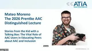 AAC-001: The 2026 Prentke AAC Distinguished Lecture
