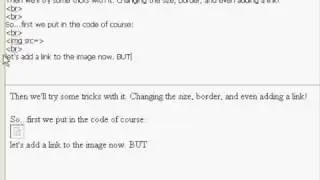 Web Designing Tutorial - Paragraphs, Images, and Tables