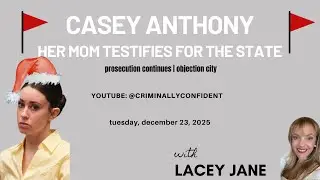 🔴 LIVE: Casey Anthony Trial Rewatch LIVE | Her Mom Takes the Stand + More 😱 Witnesses 📱