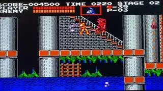 Castlevania Lvl 1 with Bat Boss!!!