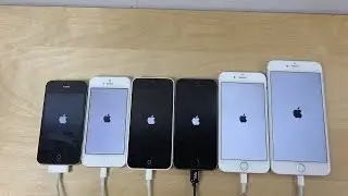 iOS 9 Beta: iPhone 6 Plus против iPhone 6 против iPhone 5S/5C/5 против iPhone 4S — что быстрее? (4K)