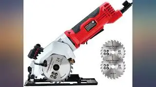 PowerSmart Mini Circular Saw, 4 Amp 4-1//2 Inch Compact Circular Saw, 3500RPM, review
