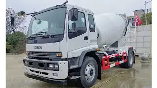 ISUZU 205hp FTR 5CBM Mixer trucks