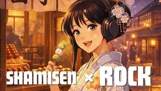 Playlist🎵Japan Shamisen rock / work&study BGM/Japanese style music