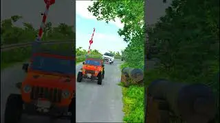 CARS  VS  CANON  - BEAMNG  #shorts #beamng #fyp #viralshorts