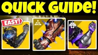 Destiny 2 - Fast Quarry lost sector exotic farm (DO THIS NOW!)