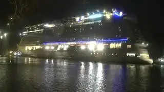 MEYER WERFT Der Luxus-Liner Norwegian Bliss wird am 17.02.2018 &uuml;berf&uuml;hrt