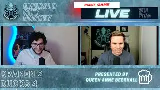 ECH Post Game Live Presented by @thehall_group - Kraken vs Ducks 25-26