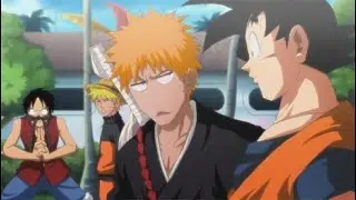 Naruto, Luffy, Ichigo e Goku amv - behind closed doors