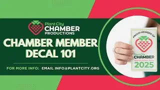 Chamber Member Decal 101