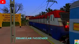 || Early Morning Departure of Ernakulam Passsenger at  Chottanikkara Road | Railworks 2023 ||