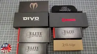 Huge Unboxing....So Many Knives!!!