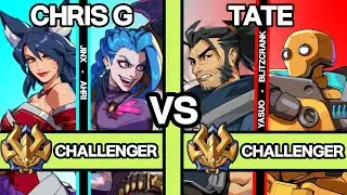 2XKO ▰ CHRIS G (Jinx-Ahri) vs TATE (Yasuo-Blitzcrank) ▰ 2XKO Pro Replays