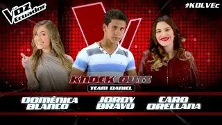 Do Blanco vs Jordy Bravo vs Caro Orellana - Knockouts - T2 - La Voz Ecuador