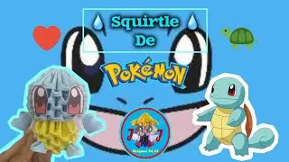 Como Hacer A 💧 SQUIRTLE 💧🐢💙 De POKEMON ❤️ De Origami 3D / Origami 3D JJ