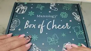 Maniology Box of Cheer Unboxing
