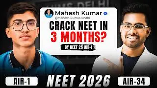 If You Have 3 Months Left for NEET… Don’t Miss This 😨
