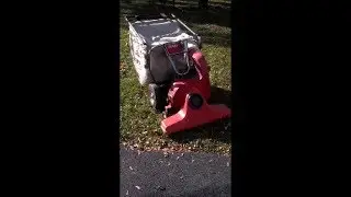 Vintage 1973 Toro Leaf Vacuum with 5HP B&S gas engine