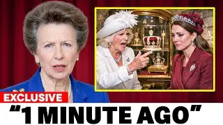 Princess Anne BLOCKS Camilla From Entering The Royal Vault