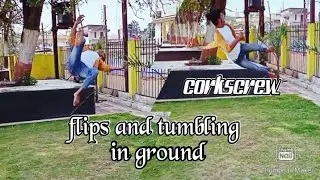 Flip in ground and corkscrew combos 🤩✌️ simple flips 🤘