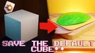 Step-by-step sandwich modeling tutorial in Blender