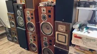 1978 KOSS CM 1020 Speaker , 1971 SANSUI AU-555A Integrated Amp ,Pioneer CD player Technics Turntable