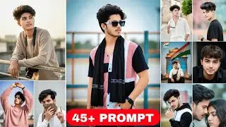 45+ GEMINI AI PROMPTS | ONE CLICK AI PHOTO EDITING | NEW TRENDING PHOTO EDITING | BOYS NEW PROMPT 😱💥