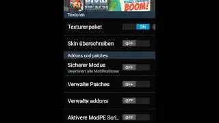 MinecraftPE 0.9. Texturenpacks &auml;ndern (Android Deutsch) Johnsmiths Texture