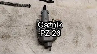 Gaźnik PZ26 - czyszczenie i budowa