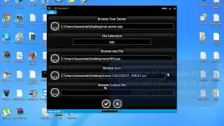How to inject server with picture , game or any file  plus icon