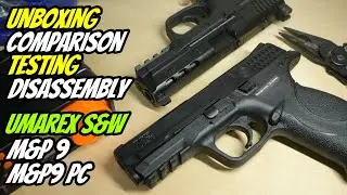 开箱 对比 测试 拆解Umarex VFC S&W M&P 9 与M&P9pc 两款airsoft 手枪