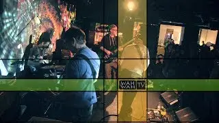 KNALL - blaukraut - live (2/4) @ Tonzonen-Labelnight 2017 - lightshow by Peter Petersen