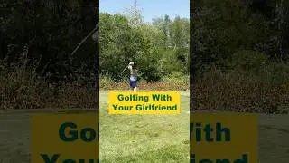 How to golf with your girlfriend #golf #shorts #comedy